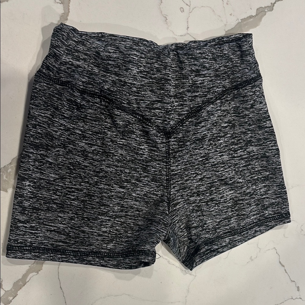 SHEIN Charcoal Heather Athletic Shorts